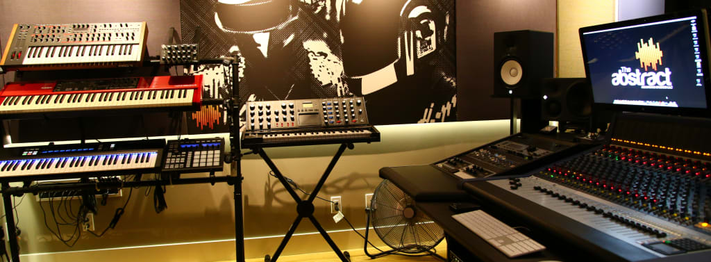 Abstract Recording Studios - Main view